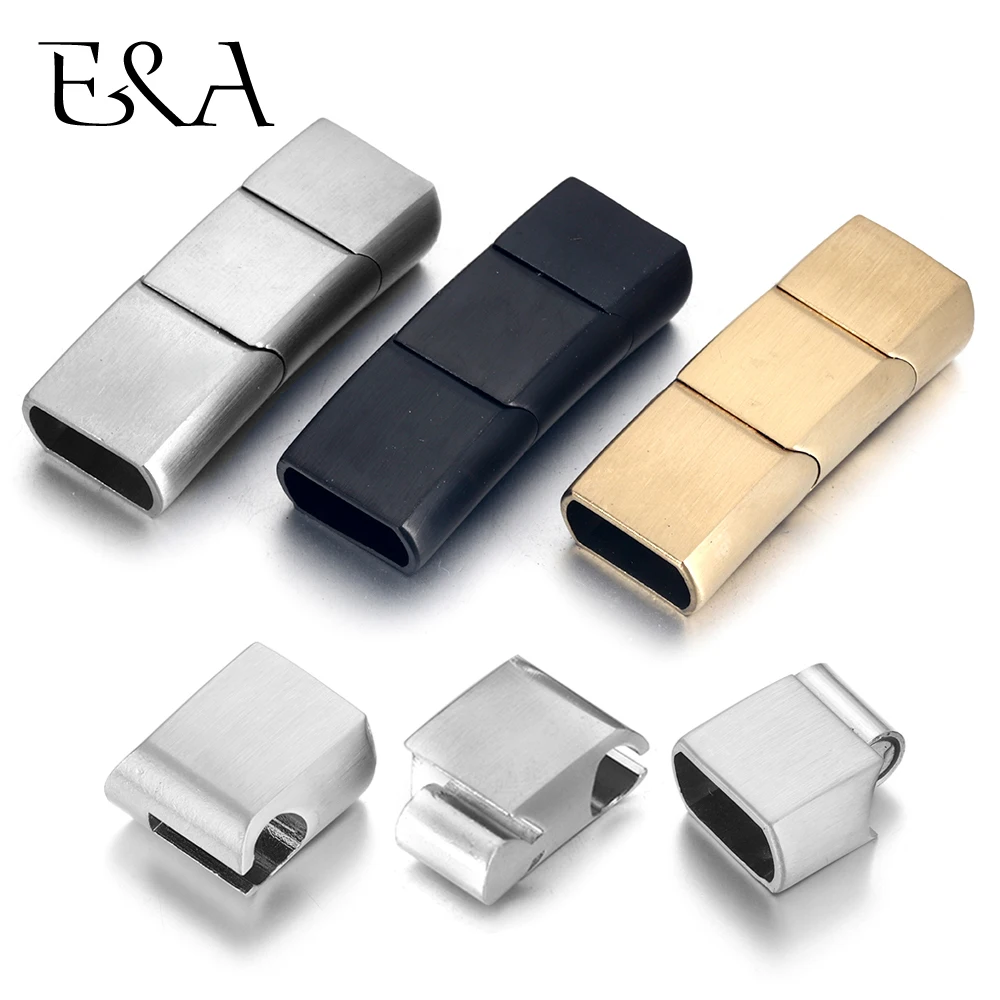 Jewelry Making Pins - Extended Stainless Steel Clasp Three Parts