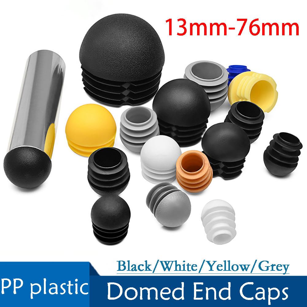Eyepin Ball End - Plastic Round Pipe Plug13mm-76mm End Caps