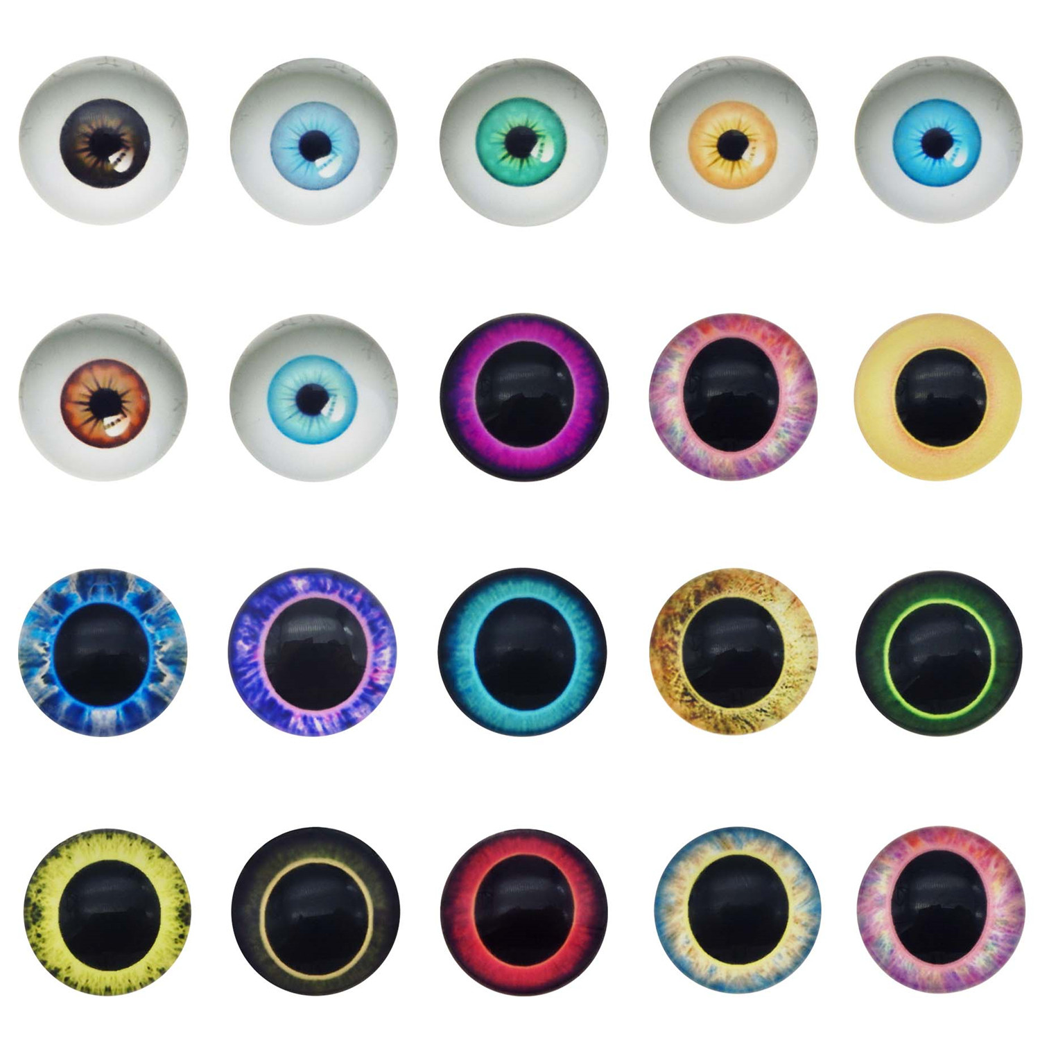 Jewelry Making For 5 Year Old - 10-50pcs 6-30mm Dolls Eye DIY Eyes