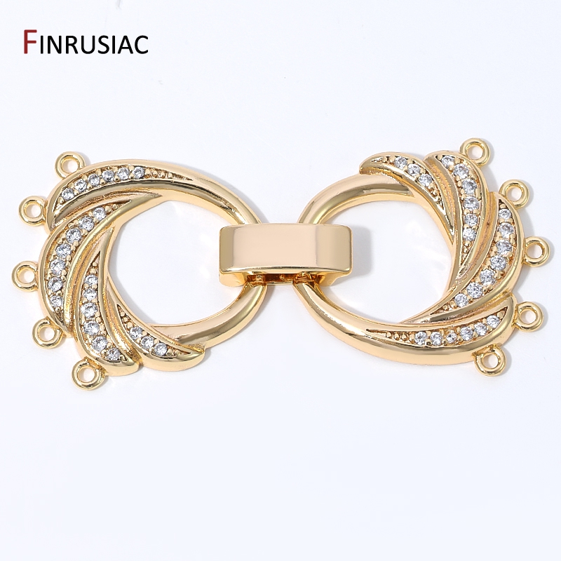 Jewelry Making Basics - 14K Gold Plated Brass With Zircon