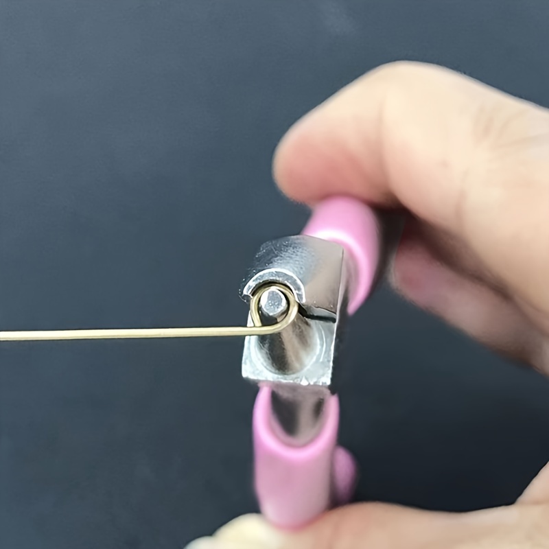 Jewelry Making Loop Pliers - 4.7-inch professional round concave pliers, used