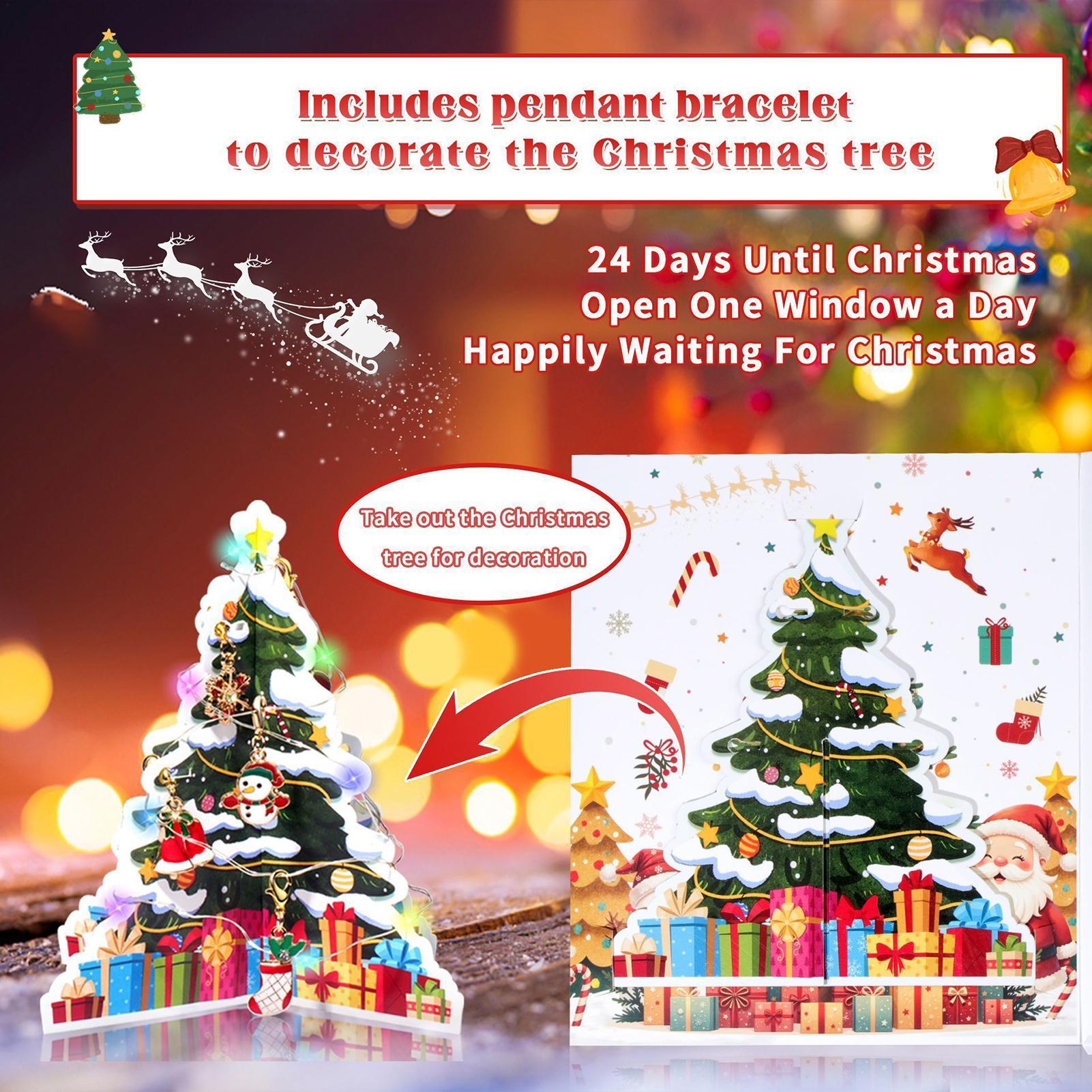 Jewelry Making Advent Calendar - Calendar Advent Charm Christmas Countdown Calendar