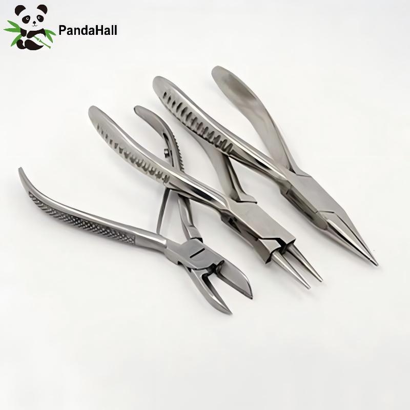 PandaHall 3pcs/set Carbon Stee - Jewelry Making Loop Pliers recension och pris