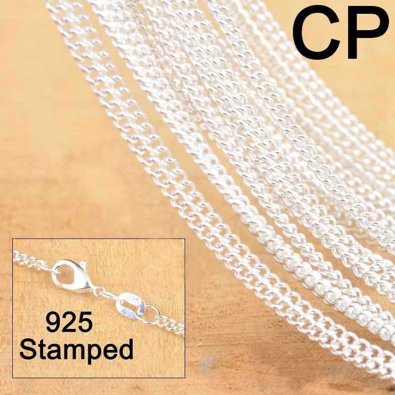 10PCS Hot Sale 18 Inch 925 Ste - Lobster Clasp Silver recension och pris