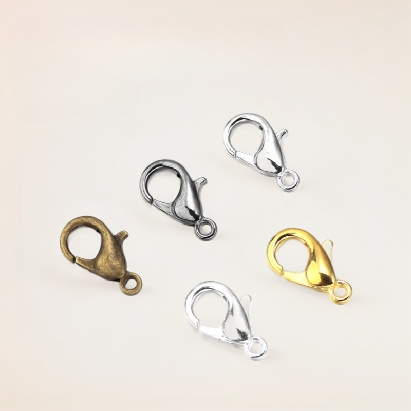 100pcs 9 12 14mm Zinc Alloy Lo - Jewelry Making Pins recension och pris