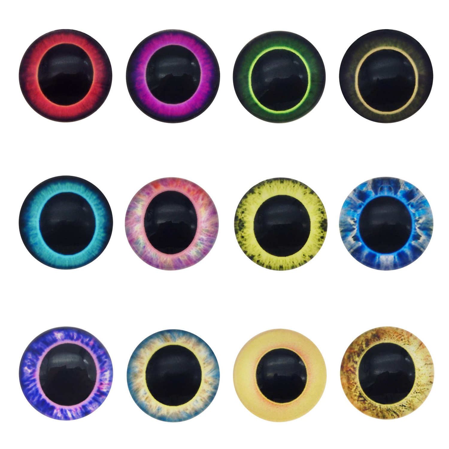 10-50pcs 6-30mm Dolls Eye DIY  - Jewelry Making For 5 Year Old recension och pris