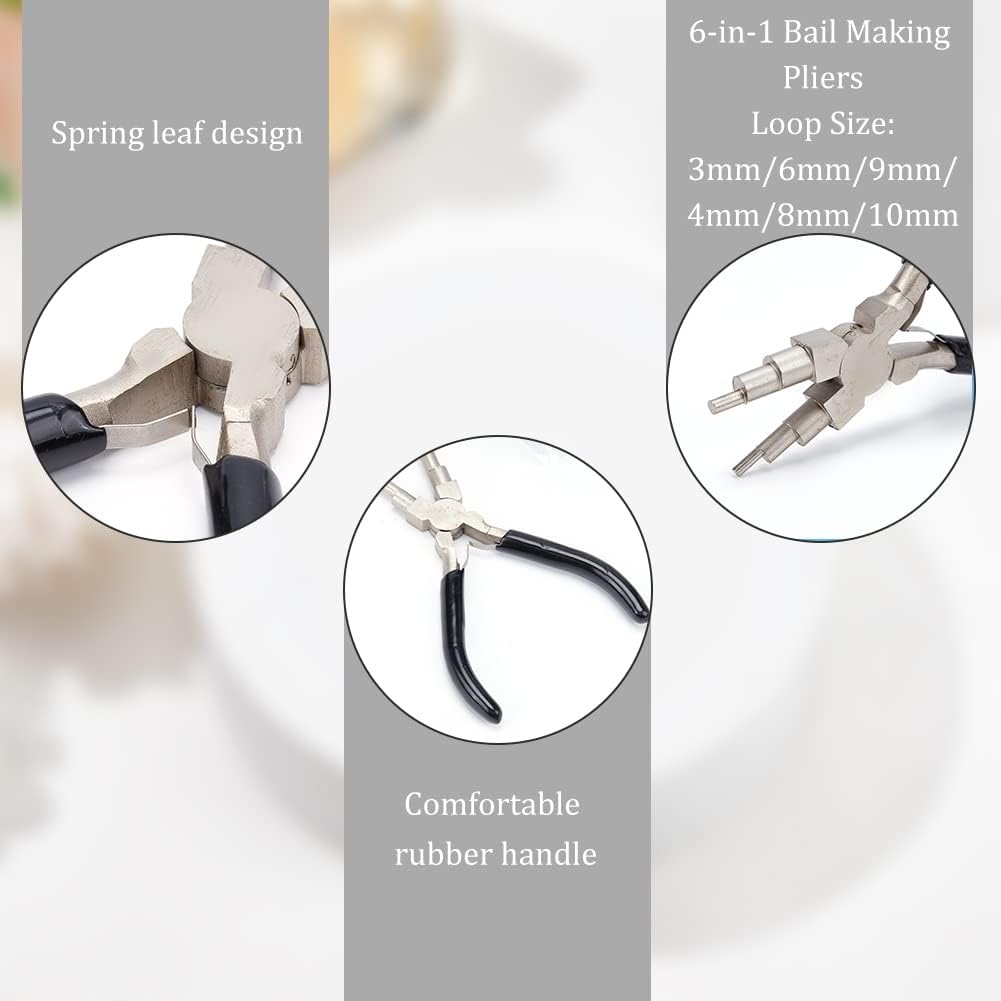 5-in-1 Jewelry Pliers Set with - Jewelry Making Loop Pliers recension och pris