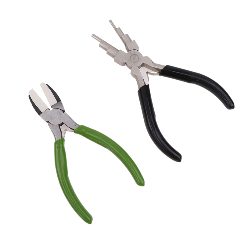 ❤️ Green Flat Nose Pliers Blac - Jewelry Making Loop Pliers recension och pris