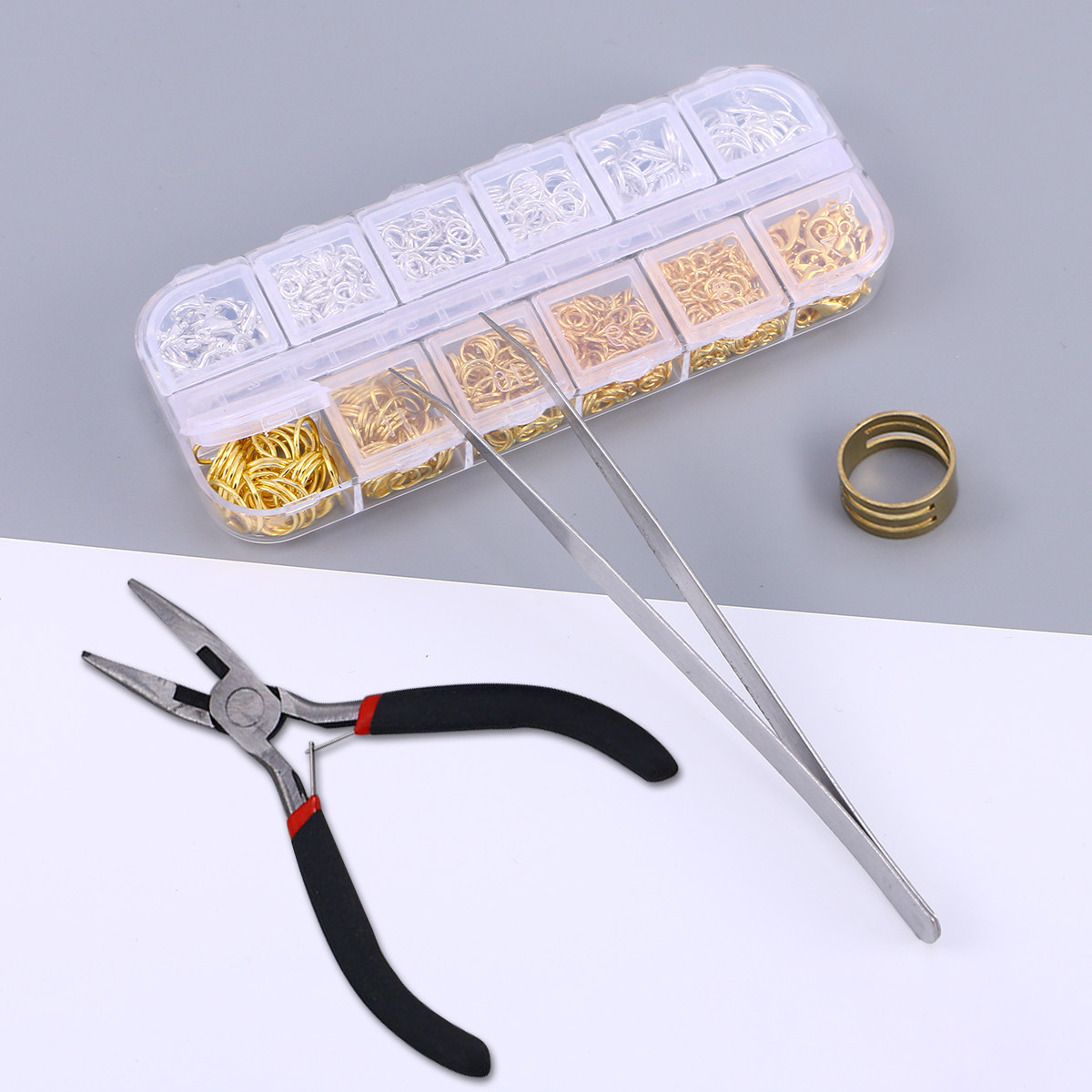 1200Pcs Jewelry Accessories Co - Lobster Clasp Silver recension och pris