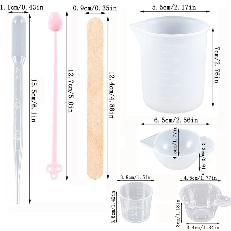 Epoxy Resin Tools Kit Silicone - Jewelry Making Tool Kit recension och pris