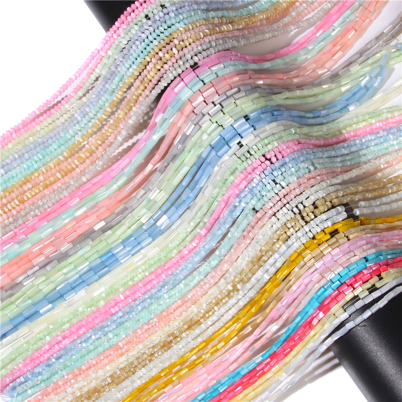 Colorful Natural Freshwater Sh - Seed Bead Tube recension och pris