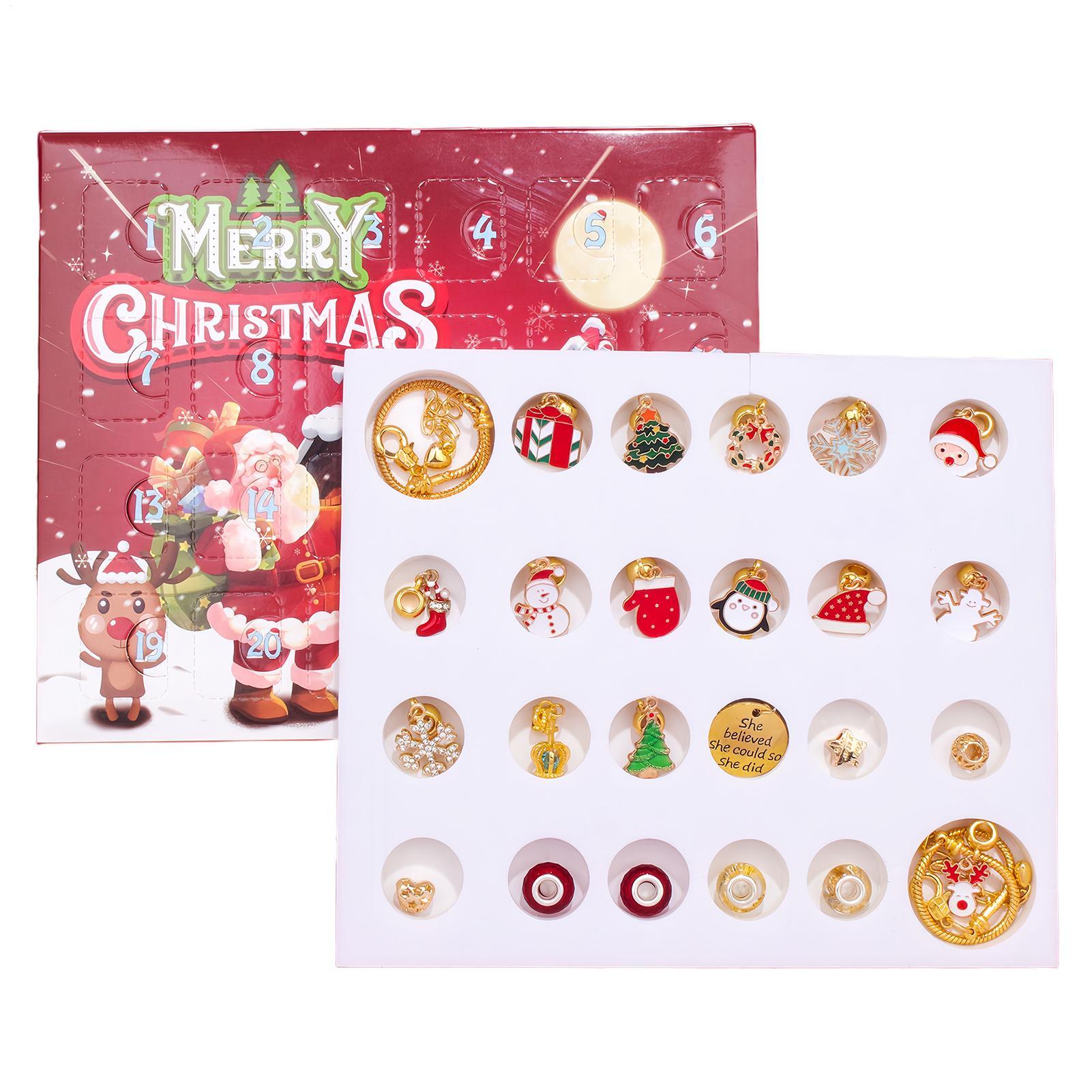 Christmas Bracelet Beaded Adve - Jewelry Making Advent Calendar recension och pris