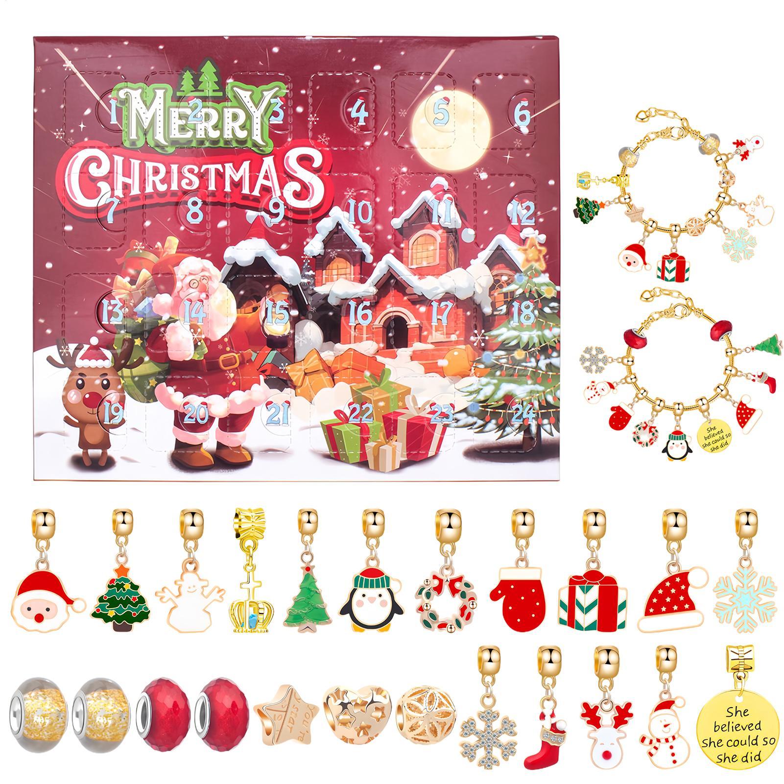 Christmas Bracelet Beaded Adve - Jewelry Making Advent Calendar recension och pris