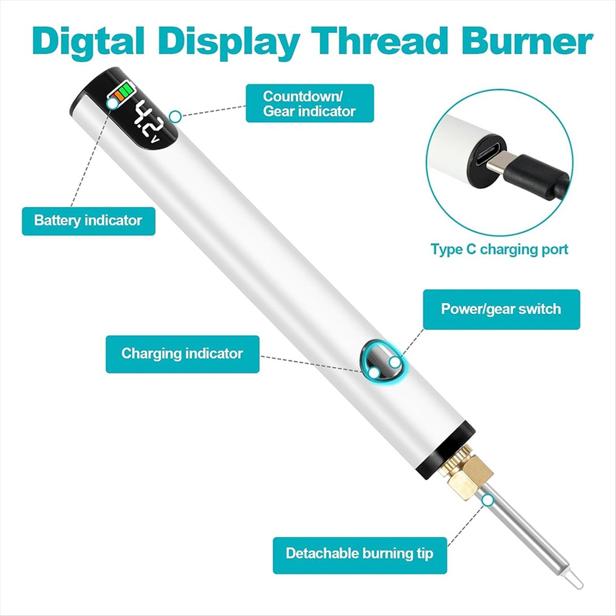 HITL Rechargeable Thread Burne - Jewelry Making Zapper recension och pris