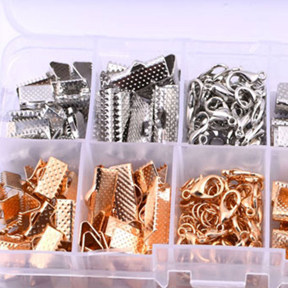 371Pcs Gold Necklace Buckle Je - Jewelry Making Tool Kit recension och pris