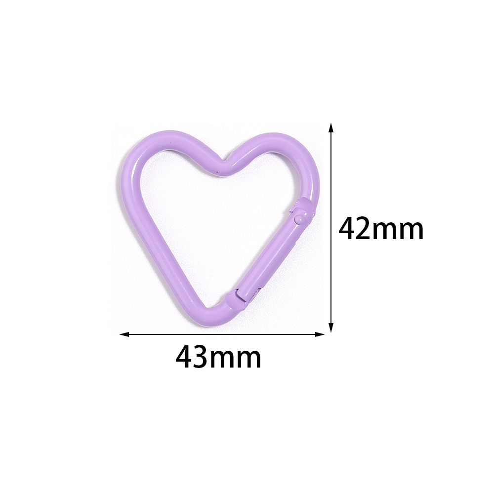 5pcs Colorful Heart-shaped Alu - Jewelry Making Rings recension och pris