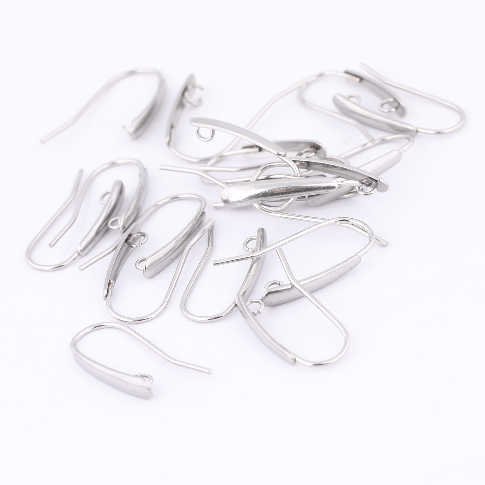 40pcs Stainless Steel Earring  - Jewelry Making Pins recension och pris