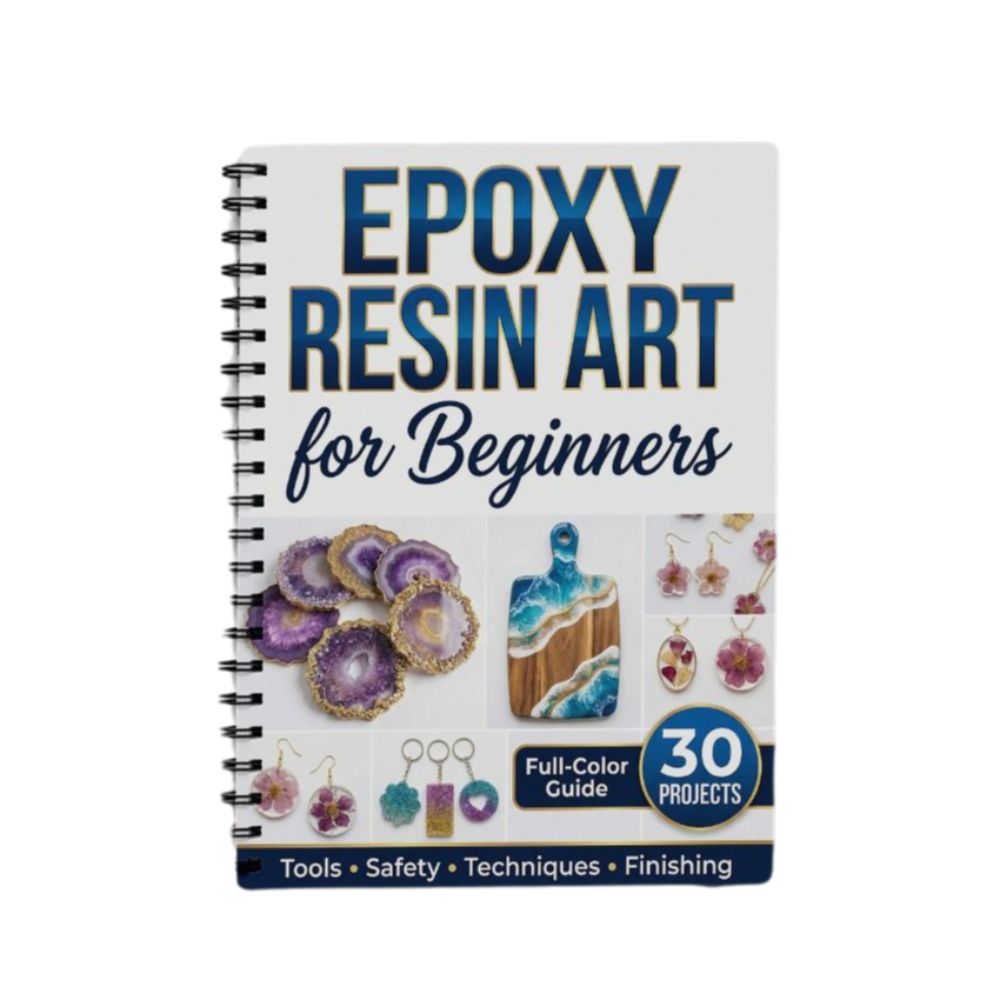 Step-by-Step Epoxy Resin Art H - Jewelry Making For Beginners Book recension och pris