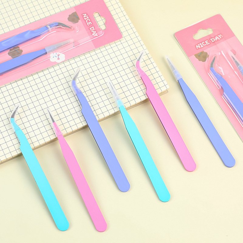 6pcs Tweezers Set - Angle and  - Jewelry Making Tool Kit recension och pris