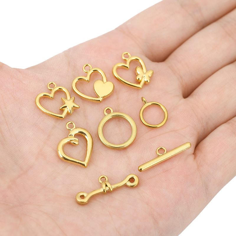 5sets PVD Never Fade Stainless - Jewelry Making Pins recension och pris
