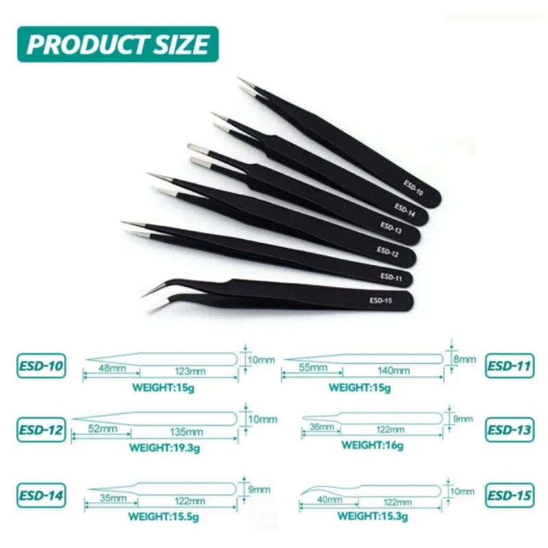Stainless Steel Curved Straigh - Jewelry Making Tool Kit recension och pris