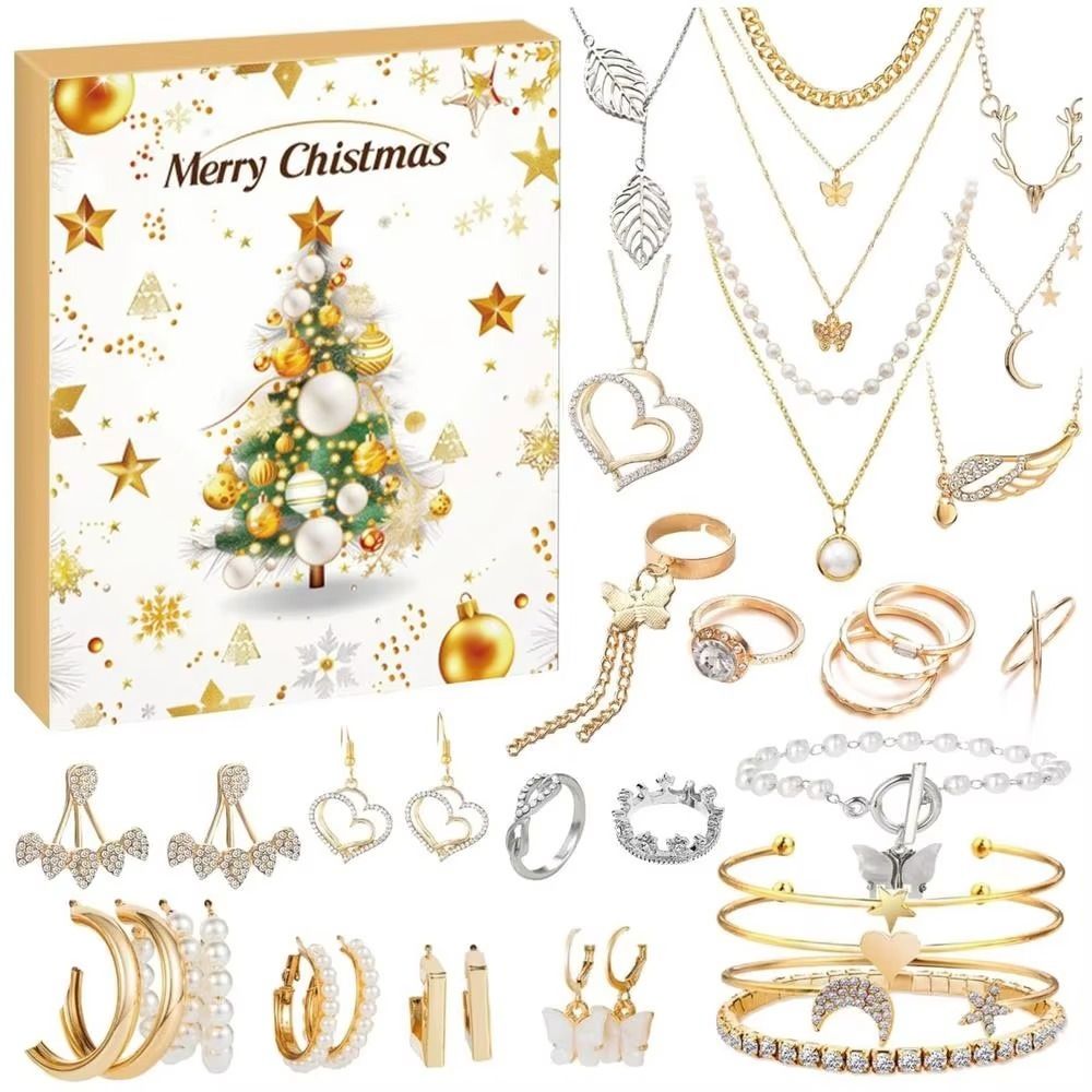 2024 DIY Christmas Advent Cale - Jewelry Making Advent Calendar recension och pris
