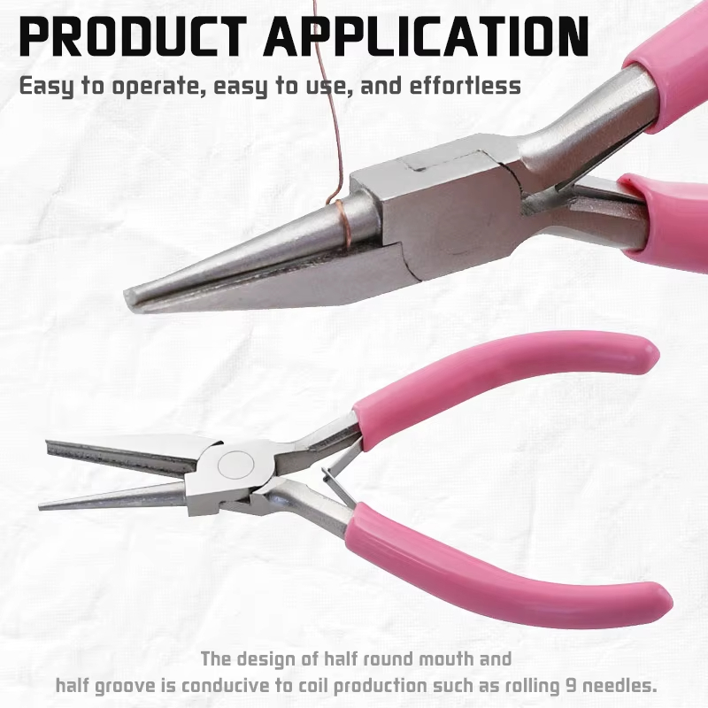 Mini 5-Inch Round Concave Plie - Jewelry Making Loop Pliers recension och pris