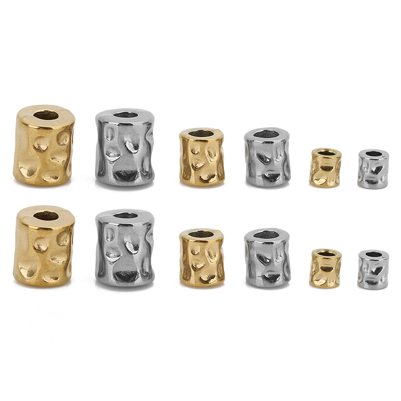 10Pcs Stainless Steel Cylinder - Seed Bead Tube recension och pris