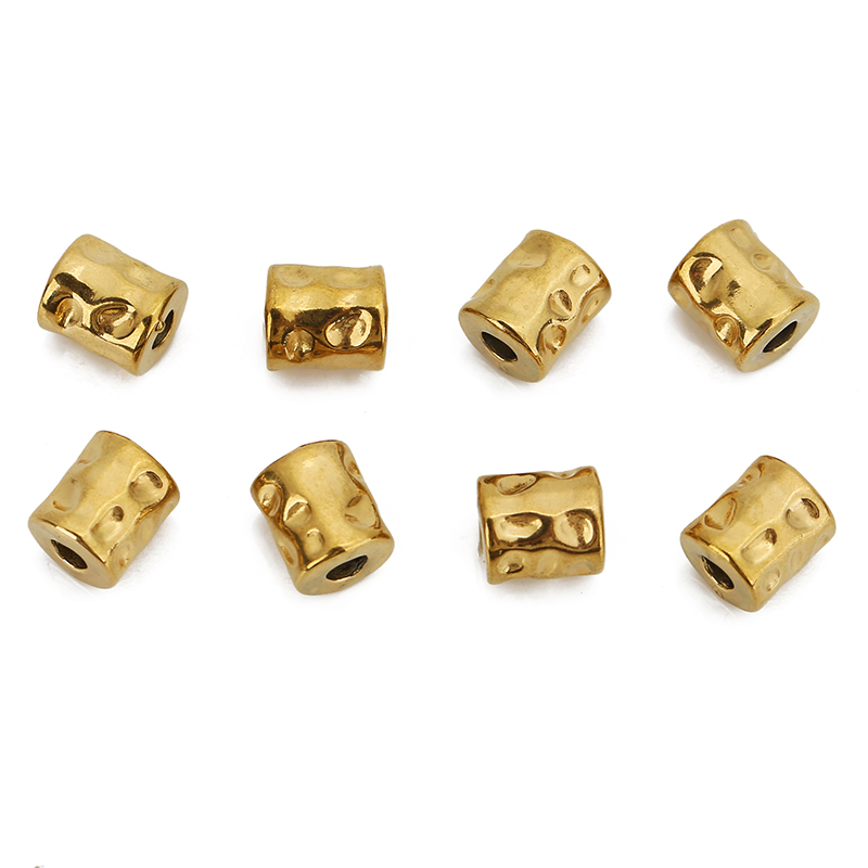 10Pcs Stainless Steel Cylinder - Seed Bead Tube recension och pris