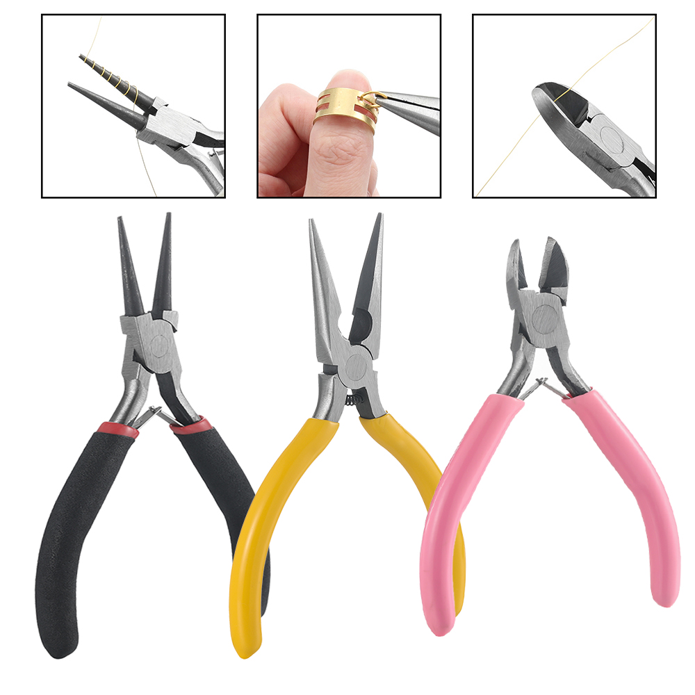 3pcs/Set 3 Styles Jewelry Plie - Jewelry Making Loop Pliers recension och pris