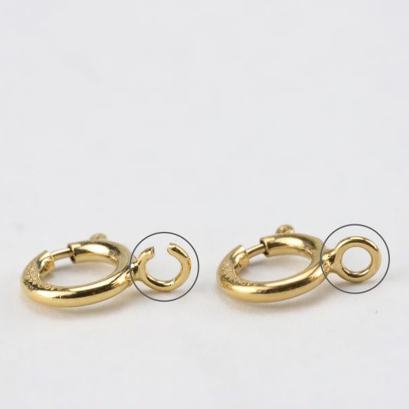 14K Gold Filled Spring Ring Cl - Jewelry Making Rings recension och pris