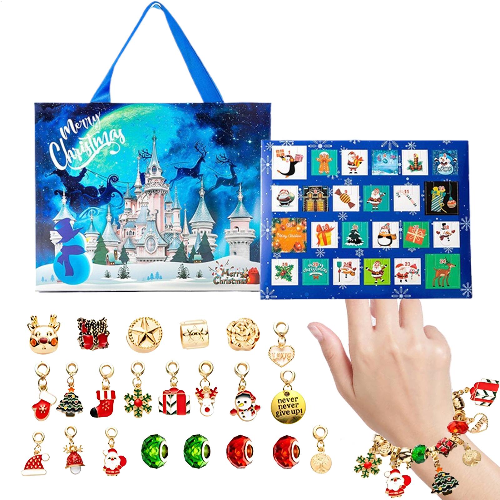 2025 Christmas Charm Bracelet  - Jewelry Making Advent Calendar recension och pris