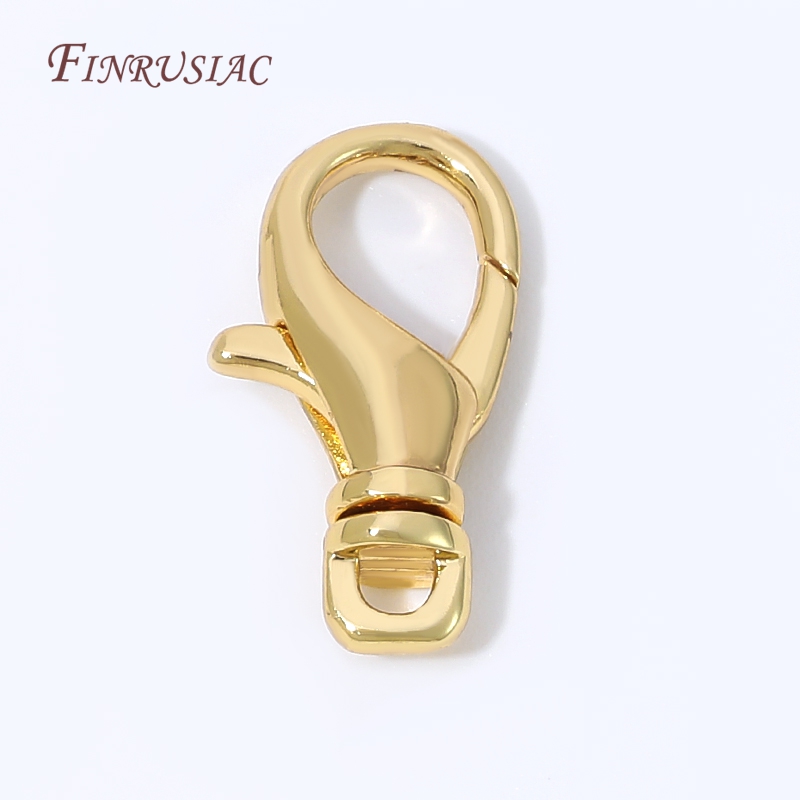 18K Gold Plated Lobster Clasps - Lobster Clasp Silver recension och pris